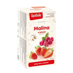 Apotheke Premier Malina a jahoda 20x2 g